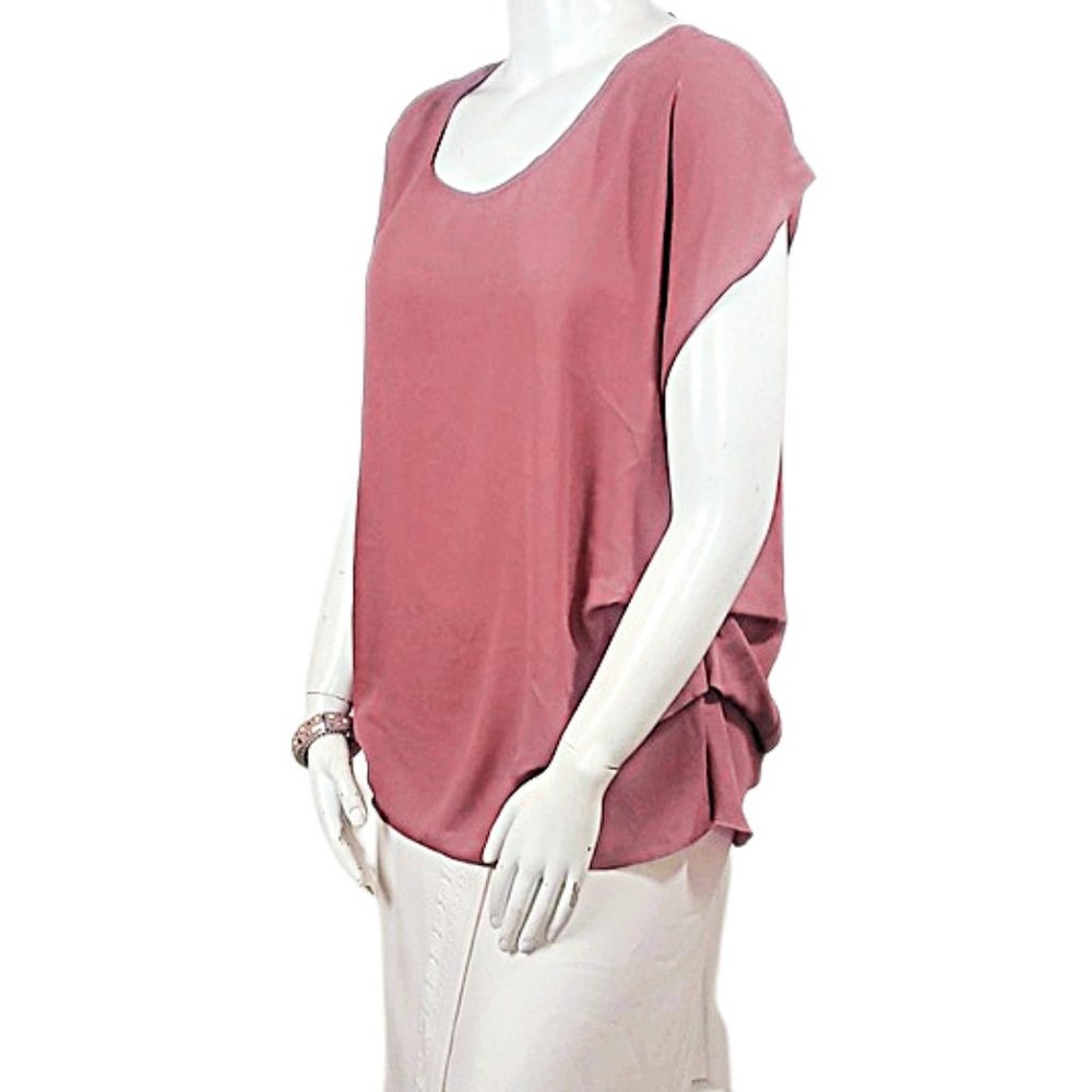 Lillian Mauve Pullover Top